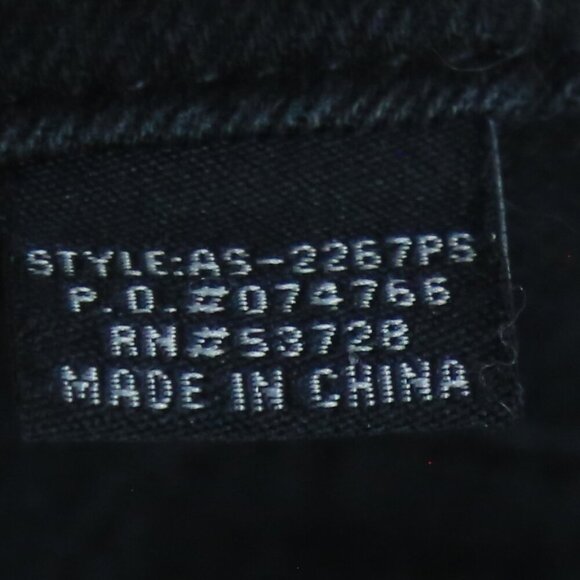 Dollhouse Vintage 80s Classic Straight Leg Jet Black Jeans Pants Size 5 - Picture 4 of 9